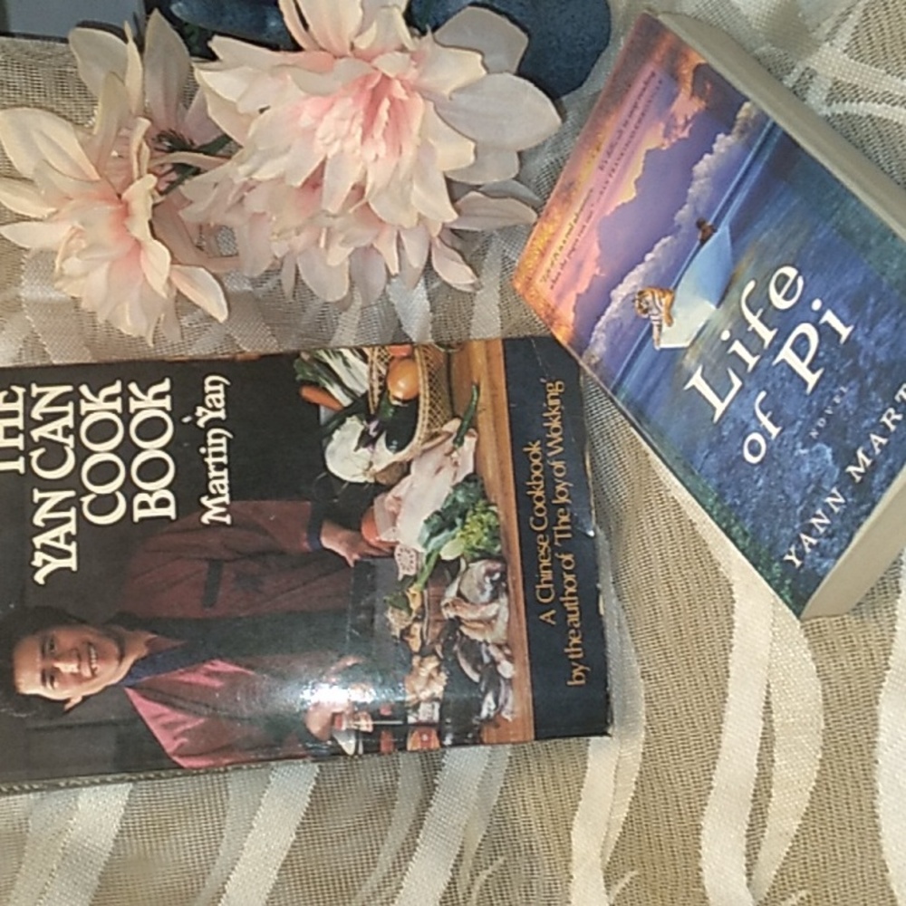 Two Wonderful Books!! One Vintage Cookbook and one book for Great Reading!